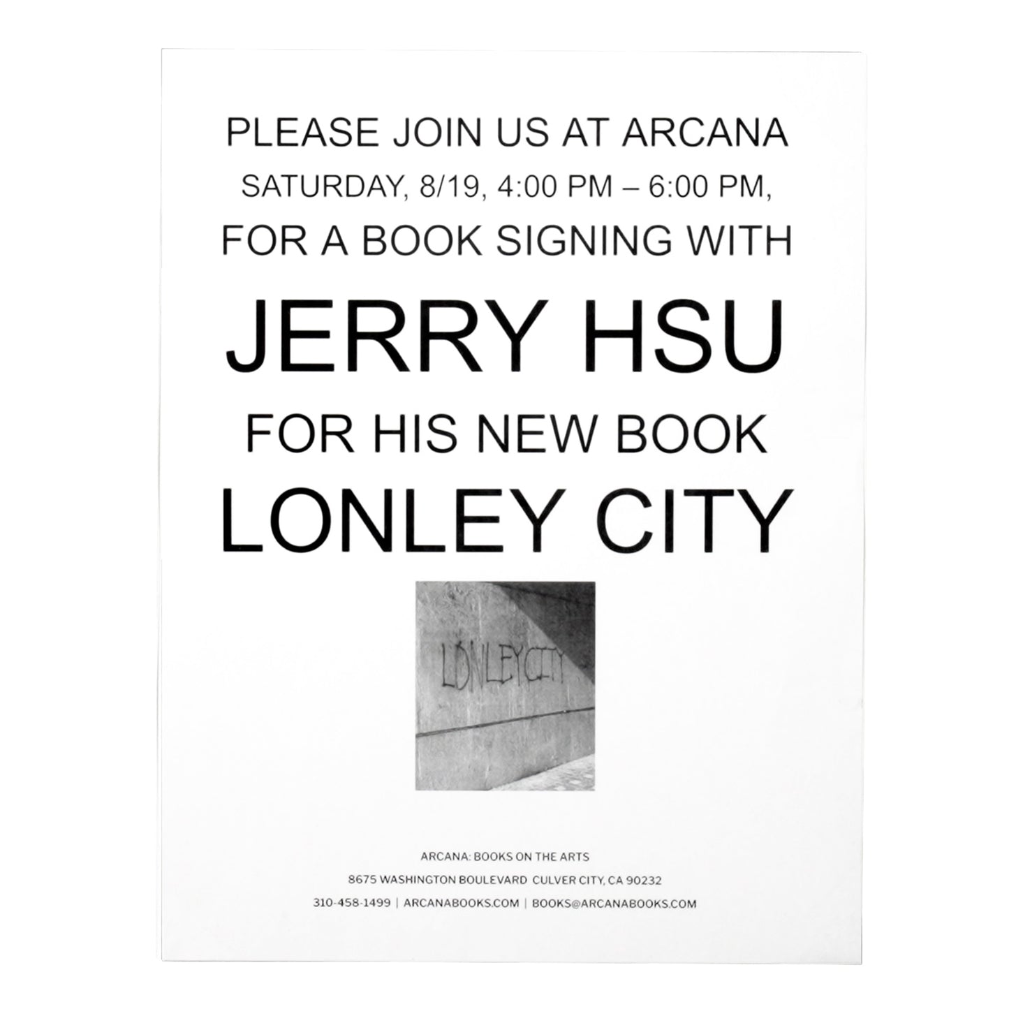 LONLEY CITY | JERRY HSU