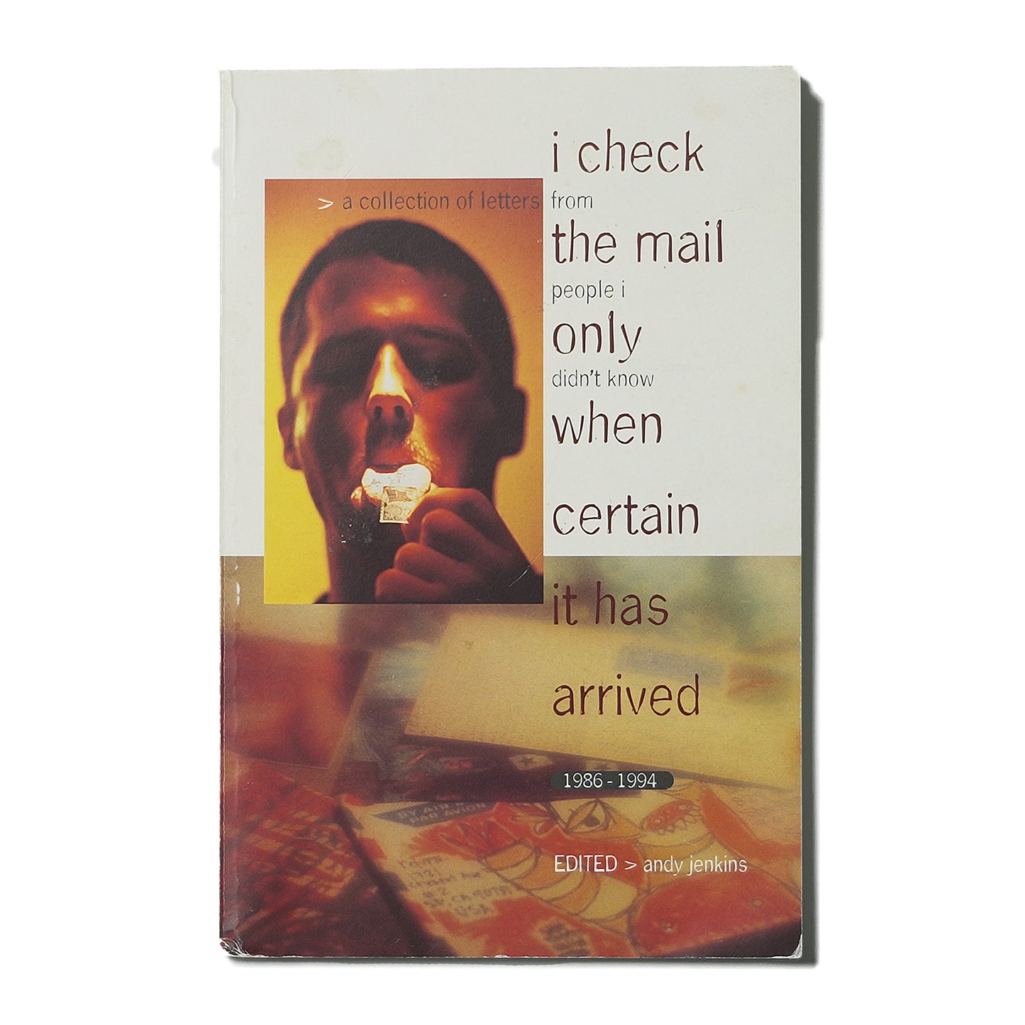 "I CHECK THE MAIL ONLY WHEN CERTAIN IT HAS ARRIVED" BY ANDY JENKINS – RARE VINTAGE BOOK