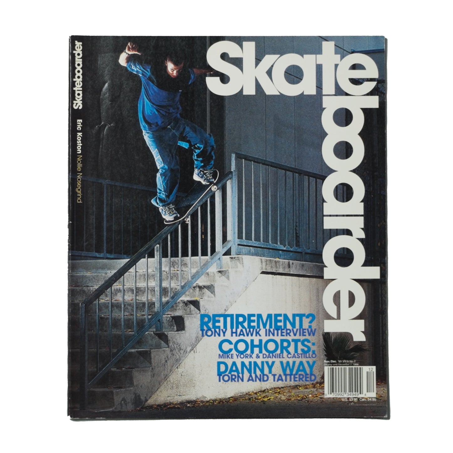 ERIC KOSTON SKATEBOARDER COVER | RARE COLLECTABLE