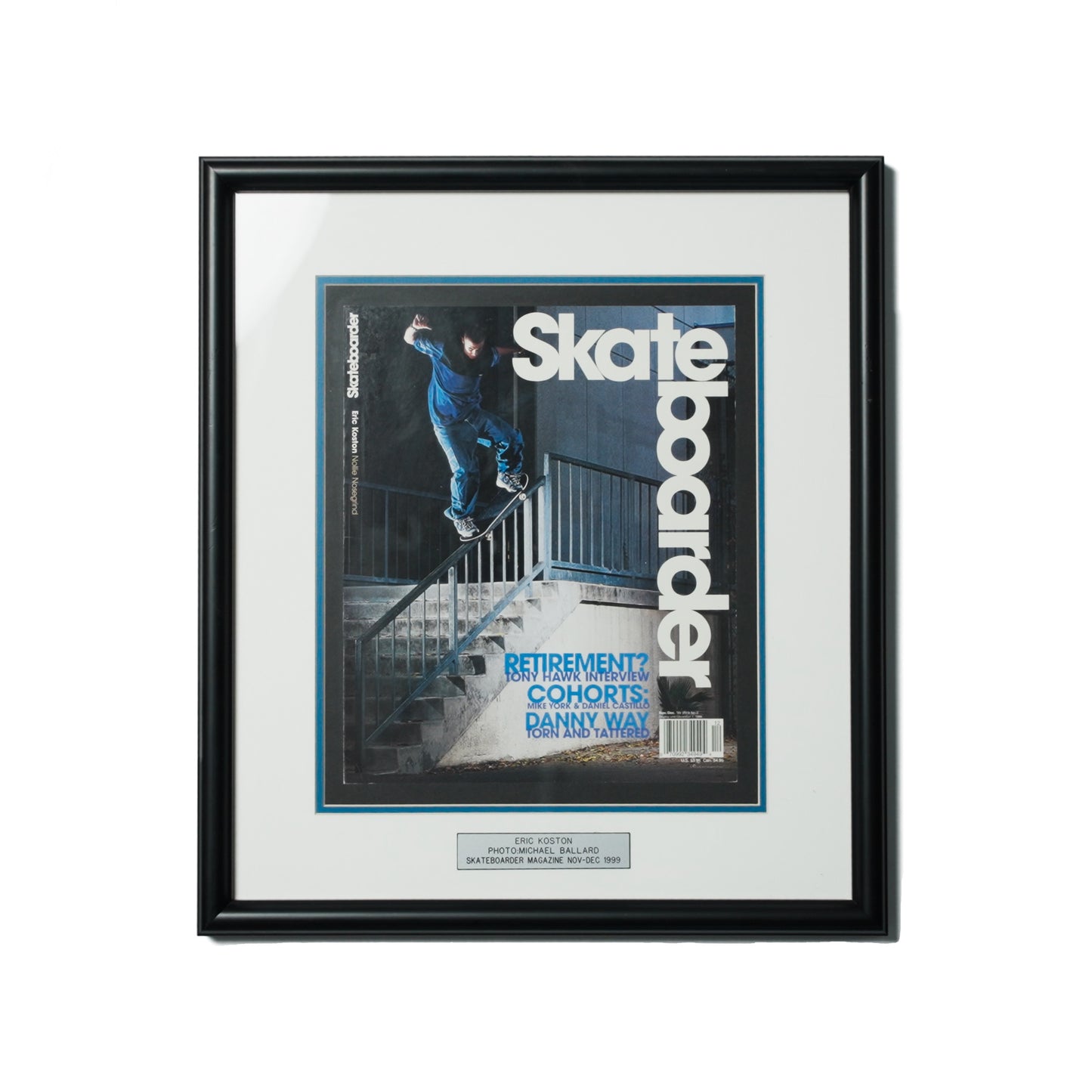 ERIC KOSTON SKATEBOARDER COVER | RARE COLLECTABLE